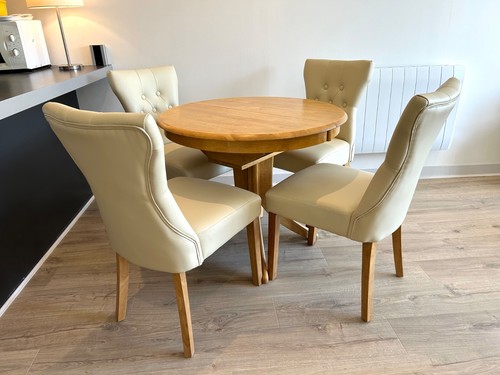 Small round dining - dining, and