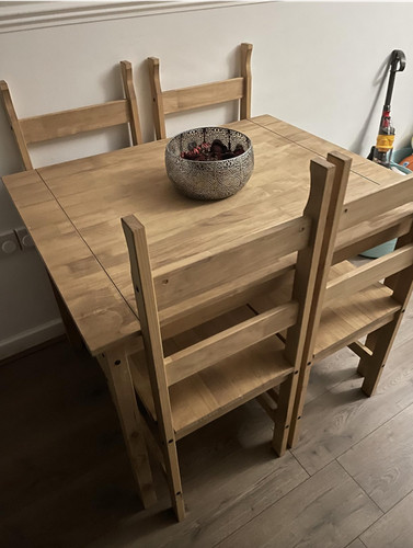 Dining table and - and, square