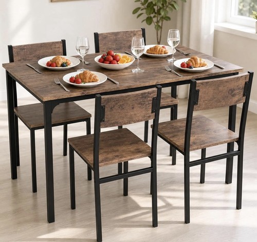 Dining table and chairs - and, set