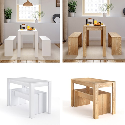 Small table and chairs - and,