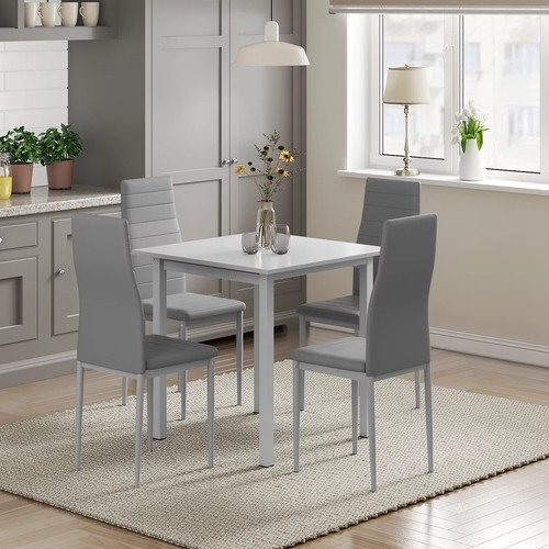 75cm grey dining table - dining,