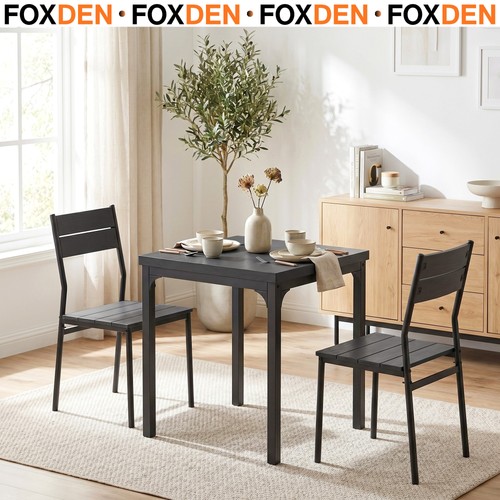 Dining table set piece 2 - table, 3
