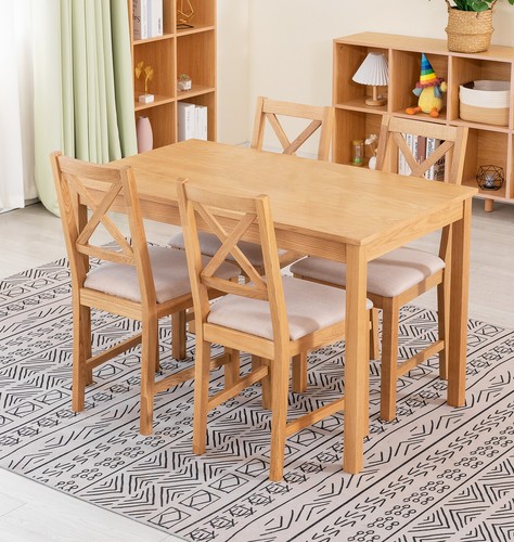 Dining table set small - table,