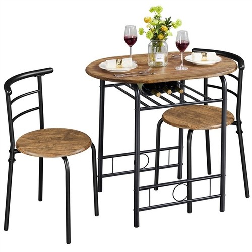 Modern round dining - table, set