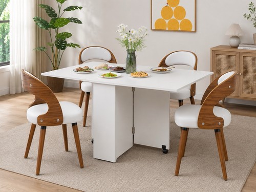 5pcs modern dining table set - modern,